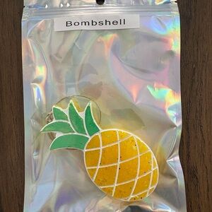 Pineapple shaped car freshie